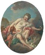 Venus Restraining Cupid Francois Boucher